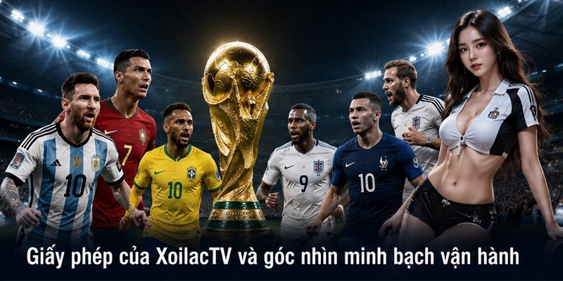 Giấy phép của XoilacTV
