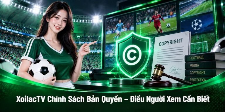 XoilacTV chính sách bản quyền